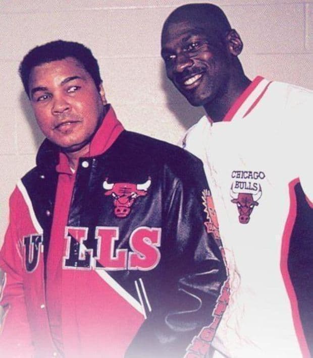 Muhammad Ali & Michael Jordan, 1992